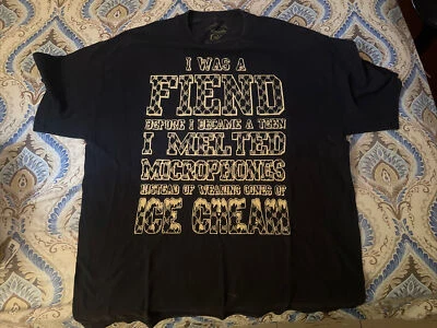 acapulco gold shirt Rakim Quote Microphone Fiend Foto 1 de 2