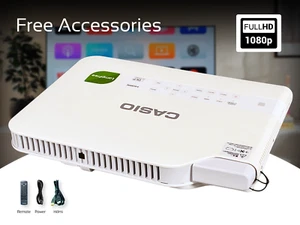 DLP Projector Laser/LED Hybrid for Home Cinema TV & Video Movie Lovers 2500 ANSI - Picture 1 of 16