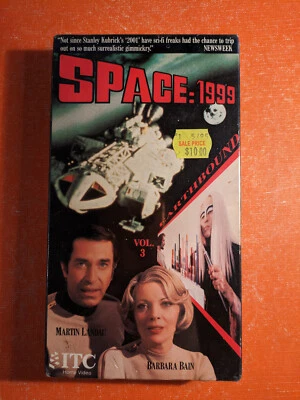 Space: 1999 /   (1990) - VHS Tape - Sci-Fi earthbond - Vol. 3 (SEALED) VERY RARE - Image 1 of 2