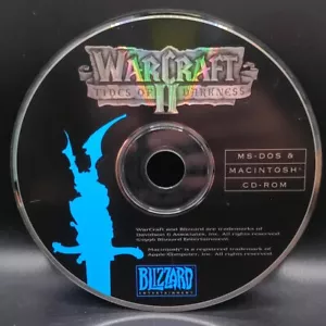 WarCraft II 2 Tides of Darkness (MS DOS Macintosh PC CD, 1996) Disc Only - Picture 1 of 2