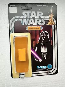 KIT TRASERO TARJETA DARTH VADER ESTILO VINTAGE STAR WARS Y BLISTER AUTOADHESIVO 12 BCK - Imagen 1 de 4