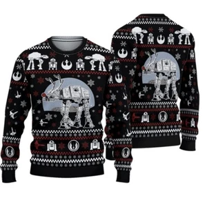 Vintage Star Wars Ugly Sweater, Star Wars Ugly Christmas Sweater For Men S-5XL - Bild 1 von 6