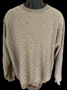 Cutter & Buck Men's Large Vintage Sweater Brown Long Sleeve - Picture 1 of 7