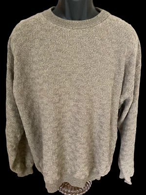 Cutter & Buck Men's Large Vintage Sweater Brown Long Sleeve - Image 1 of 4