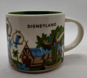 Disneyland Adventureland You Are Here Starbucks Mug 14oz Disney Parks Coffee Tea