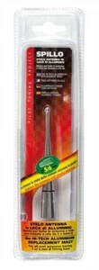 PILOT 40180 SPILLO STELO ANTENNA 10 CM ALLUMINIO - Foto 1 di 1