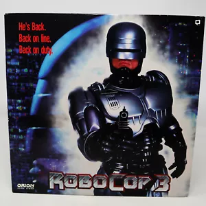 VINTAGE 1994 ORION HOME VIDEO ROBOCOP 3 EXTENDED PLAY LASER DISC LASERDISC NTSC - Picture 1 of 8