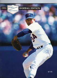 1991 SPORTS EDUCATIONAL MAGAZINE BASEBALL EDITION and 2 - 8x10 PHOTOS NOLAN RYAN - Picture 1 of 3