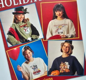 Vintage Leisure Arts Pat Olson's Holiday Style Cross Stitch Patterns 2652 - Picture 1 of 11