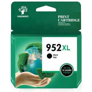1PACK 952XL BLACK Ink For HP OfficeJet Pro 7720 7740 8210 8216 8702 8710 8715 - Picture 1 of 5