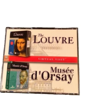 THE LOUVRE & MUSEE D'ORSAY Montparnasse CD-ROM Museum Virtual Visit Y2K - Image 1 of 4