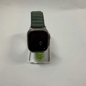 GPS Only Apple Watch Ultra 49MM Natural Titanium green A2622 - Zdjęcie 1 z 8
