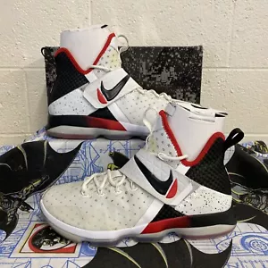 Nike Lebron XIV Flip The Switch 2017 Red/White/Black (852405-103) Men's 10.5 - Picture 1 of 9