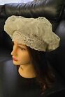 Ivory Lace Mop Mob Muffin cap
