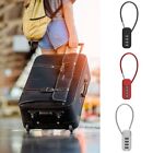 Zinc alloy 4 Digit Password Lock Anti-theft Backpack Zipper Lock  Travel