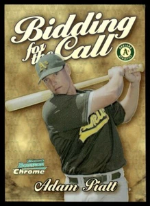 2000 TOPPS CHROME REFRACTOR ADAM PIATT - Picture 1 of 2