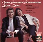Franck And Brahms Sonatas Nadja Salerno Sonnenberg Cecile Licad Cd 1988 Emi