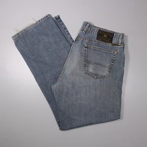 Vintage Lucky Brand Loose Fit  Jeans Blue Denim Made in USA Mens 36 x 32 - Picture 1 of 12