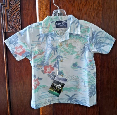 Reyn Spooner Boy's KAIMANA BEACH Toddler Set White Size-2T - Image 1 of 4