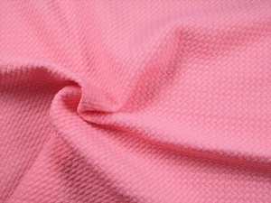 Bullet Textured Liverpool Fabric 4 way Stretch Pink Q10 - Picture 1 of 1