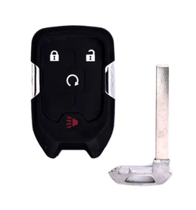 New Replacement GMC Remote Smart Key Fob Shell Case and Blade - Picture 1 of 3