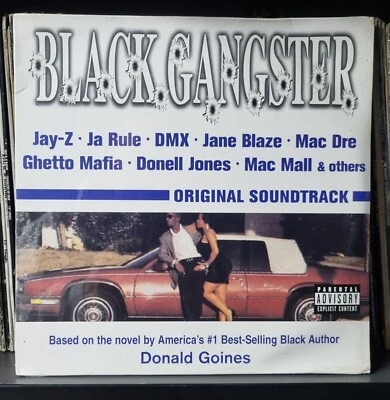Jay-Z, 50Cent, DMX, Ja Rule - Black Gangster (1999) STILL SEALED Album LP 2x12" - Image 1 of 3