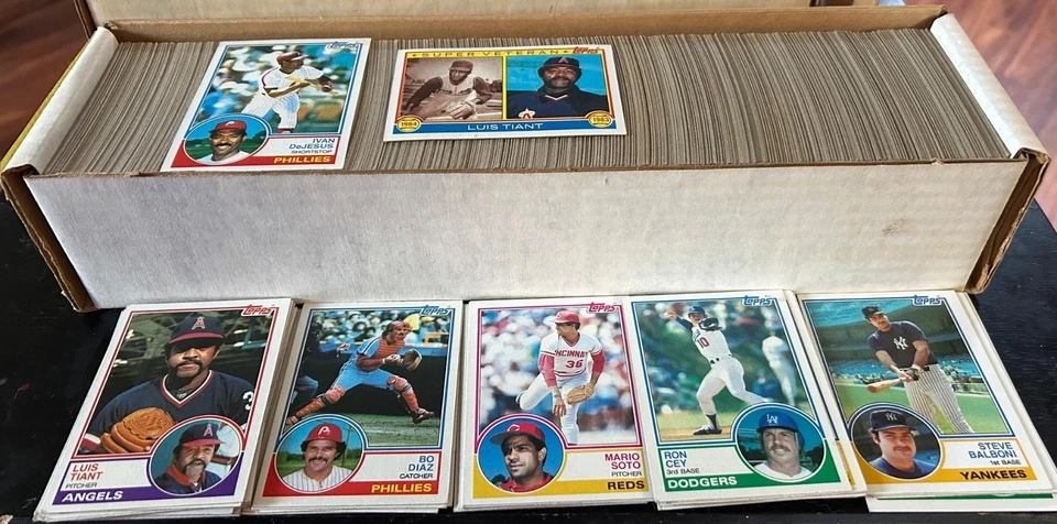 Lote de 50 tarjetas de béisbol Topps 1983 excelente estado casi nuevo. Sin pliegues ni duplicados Foto 1 de 1