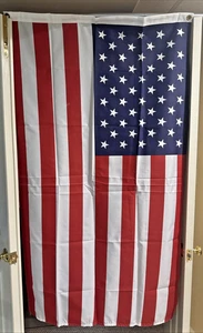 US FLAGGE 3' x 5' FT USA Amerikanisches Polyester Sterne Messing Ösen Verblassen Beständig - Bild 1 von 2