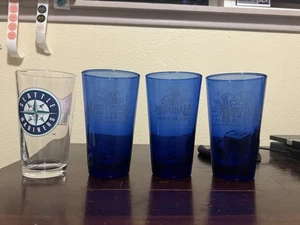Juego de 4 vasos de cerveza Seattle Mariners - Imagen 1 de 8