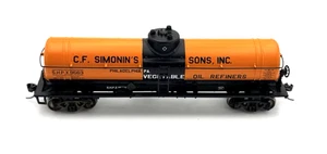 HO Aggiornato Train Club Carro Armato CF Simonin's & Sons Olio 9563 - Foto 1 di 5