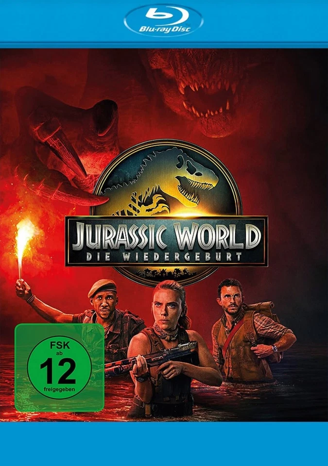 Jurassic World: Die Wiedergeburt (Teil 4) # BLU-RAY-NEU - Bild 1 von 4