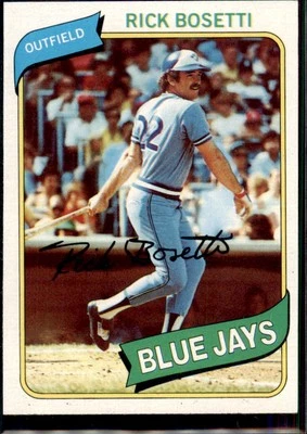 1980 Topps #277 Rick Bosetti - Image 1 of 2