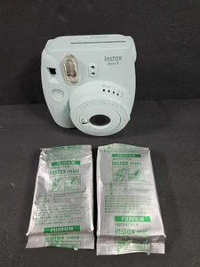 Cámara instantánea Fujifilm Instax Mini 9 y 2 paquetes de película sellada verde espuma de mar - Imagen 1 de 16