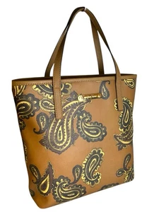 Michael Kors Tasche Emry Paisley Print Medium braun Gepäck Reißverschluss oben - Bild 1 von 13