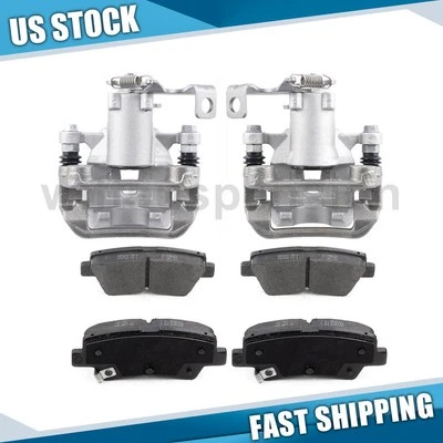 Pinza de freno trasera y pastillas de cerámica para Kia Soul 2017-2019 Foto 1 de 4