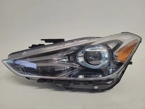 2019 2020 2021 Genesis G70 w/o Sport AFS LED Headlight Driver Left LH OEM 0824 - Foto 1 di 9