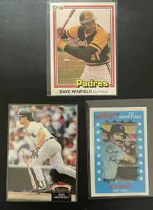 baseball karten lot Don Mattingly Dave Winfield - Bild 1 von 2
