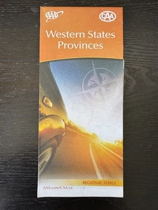 Mapa de ruta AAA de Western States 2018-incluye-14 estados serie regional - Imagen 1 de 2