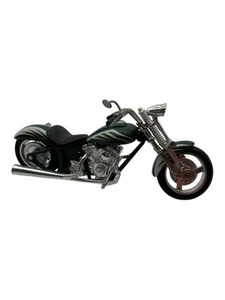 Harley-Davidson Diecast Softail Bike Metal Maxx Motorcycle Spin Master 1:17 Flam - Picture 1 of 6