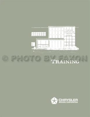 1965 Chrysler Servizio Formazione Manuale Nuovo Yorker 300 Regale Dodge Plymouth - Immagine 1 di 4