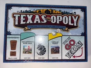 Texas-Opoly - A Fun Game Celebrating the Lone Star State! New & Sealed! - Picture 1 of 4