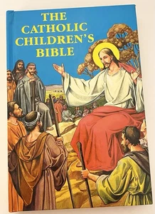 Vintage Die katholische Kinderbibel Schwester Maria Theola 1983 HC Buch Belgien - Bild 1 von 13
