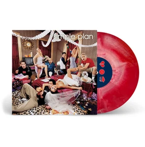 Simple Plan - No Pads, No Helmets...Just Balls - Red White Vinyl - LP - Picture 1 of 1