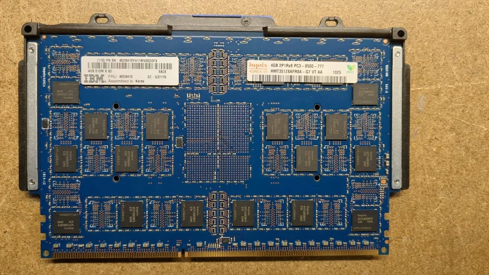 45D8410 IBM 4GB 512M X 80  PC3-8500R Memory Module - Image 1 of 1