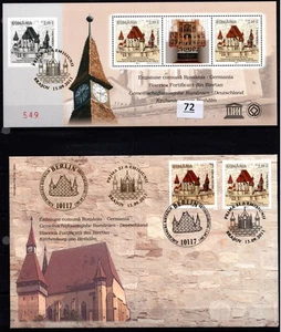 + ROMANIA - MNH + FDC - ARCHITECTURE- CULTURE - 2011 - Picture 1 of 1