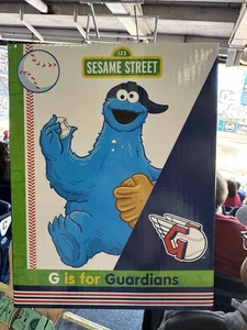 Cleveland Guardians Sesamstraße Krümelmonster Wackelkopf SGA 31.08.25 - Bild 1 von 1