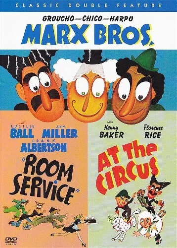 ROOM SERVICE + AT THE CIRCUS New DVD Marx Bros Brothers Classic Double Feature - Image 1 of 1