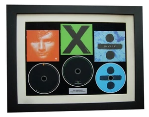 ED SHEERAN + Divide + X CLASSIC CD Album TOP QUALITY FRAMED+EXPRESS GLOBAL SHIP - Imagen 1 de 7