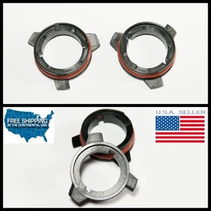 2X D2S HID LED Bulb Conversion kit Adapters socket holder 97-03 BMW E39 5 Series - Picture 1 of 12
