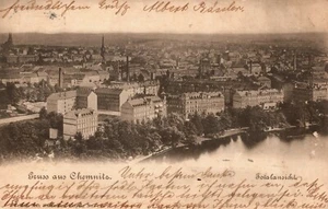 Postal vintage de Alemania Gruss aus Chemnitz B88 - Imagen 1 de 2